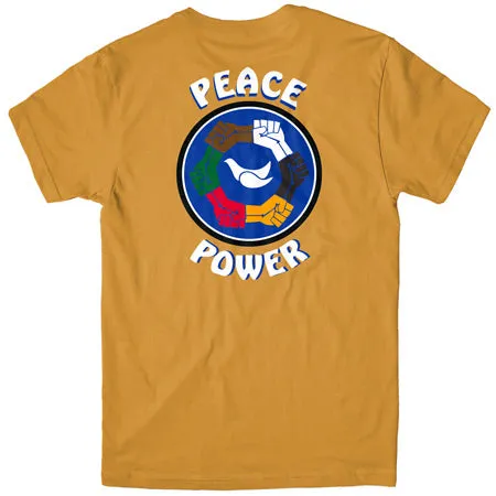 Chocolate Peace Power T Shirt