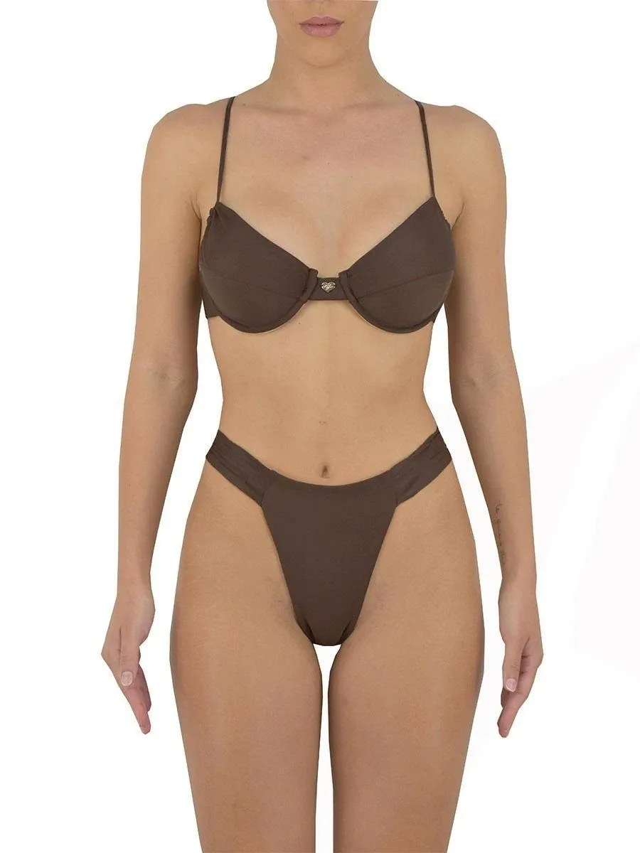 CINDY BOTTOM | CHOCOLATE Quick Fit Design Sustainable Production Certified