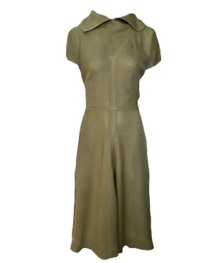Claire McCardell Avocado Green Dress