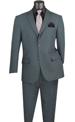 Classic Fit Men Suit 2PP-Charcoal