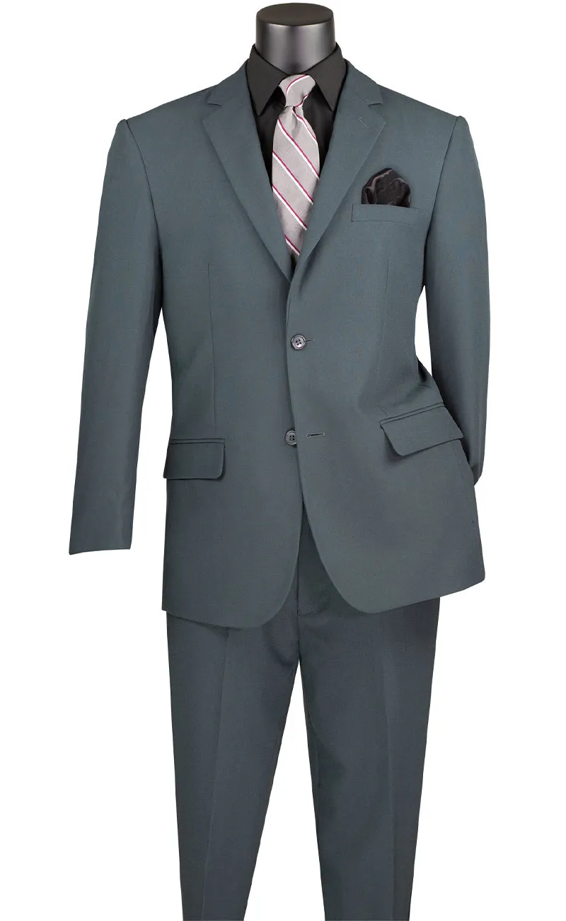 Classic Fit Men Suit 2PP-Charcoal