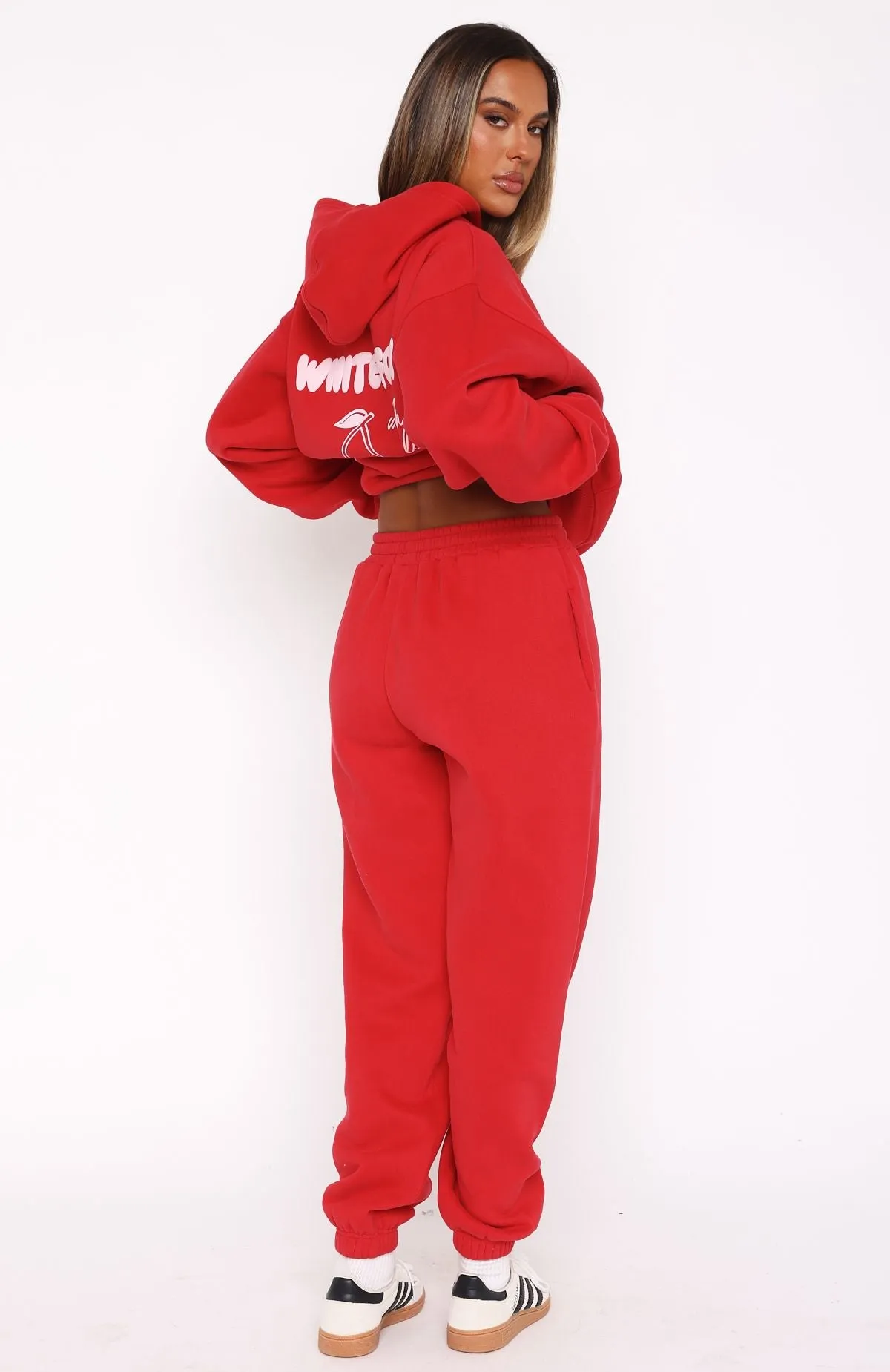 With Love In The Moment Sweatpants Red Fall Wardrobe