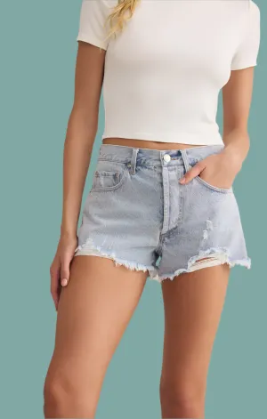 Classic Hi Rise Denim Short Airy Touch