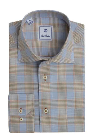 Colorful Glen Plaid Sport Shirt