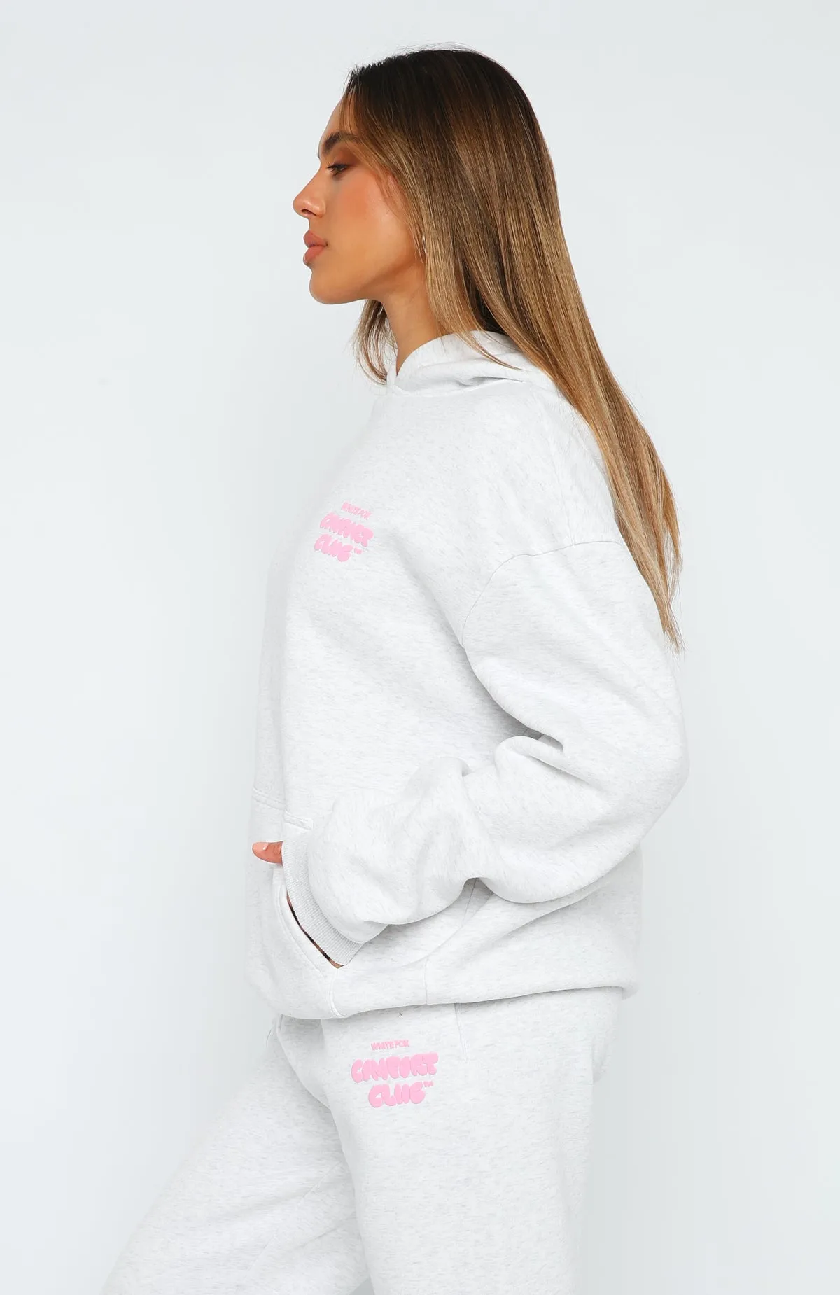 Daily Style Comfort Club Oversized Hoodie Mist