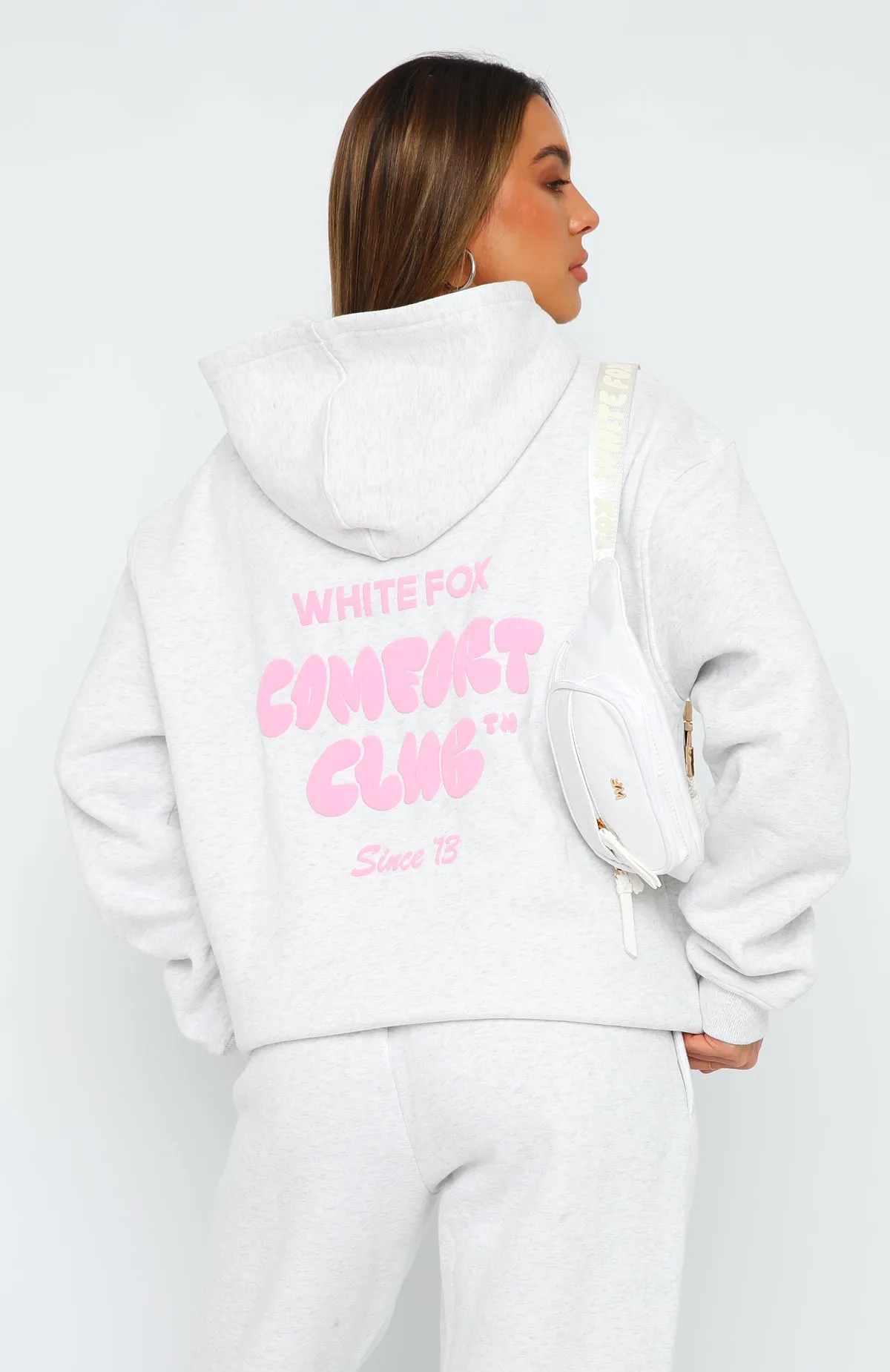 Comfort Club Oversized Hoodie Mist Sustainable Fibers Cold Daywear