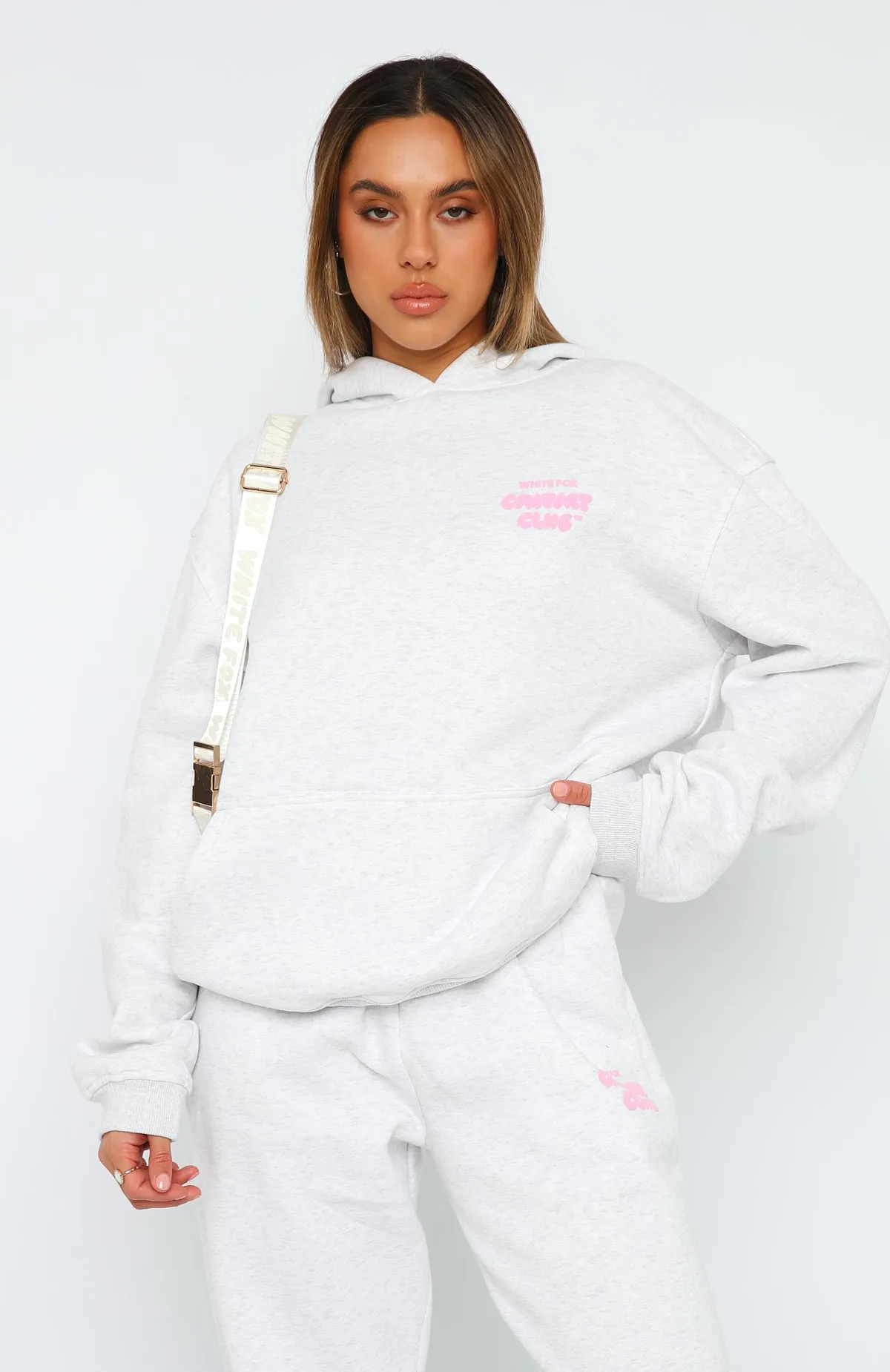 Chill Style Comfort Club Oversized Hoodie Mist