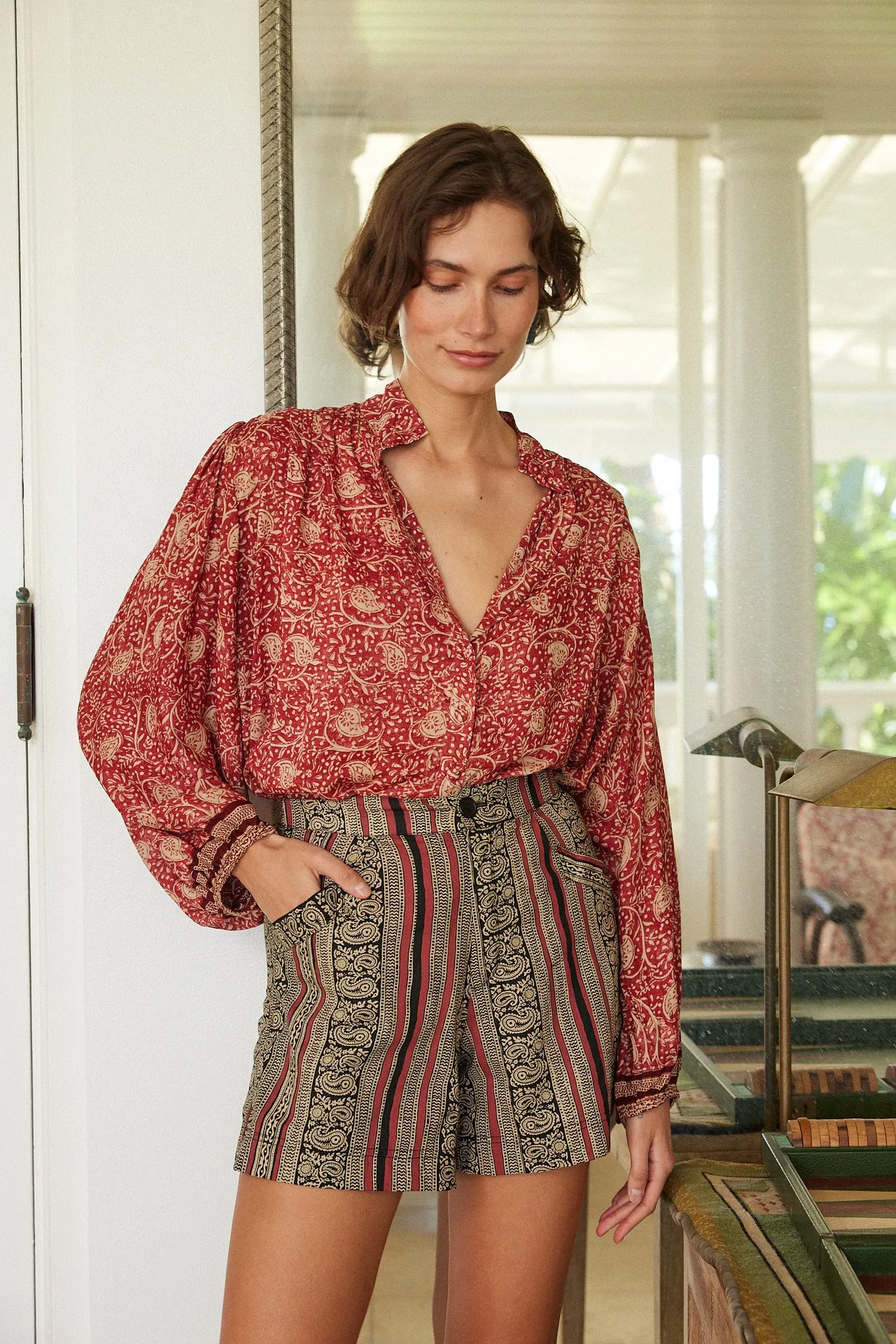 Cool Fabric Interlock Stitching IRIS TOP