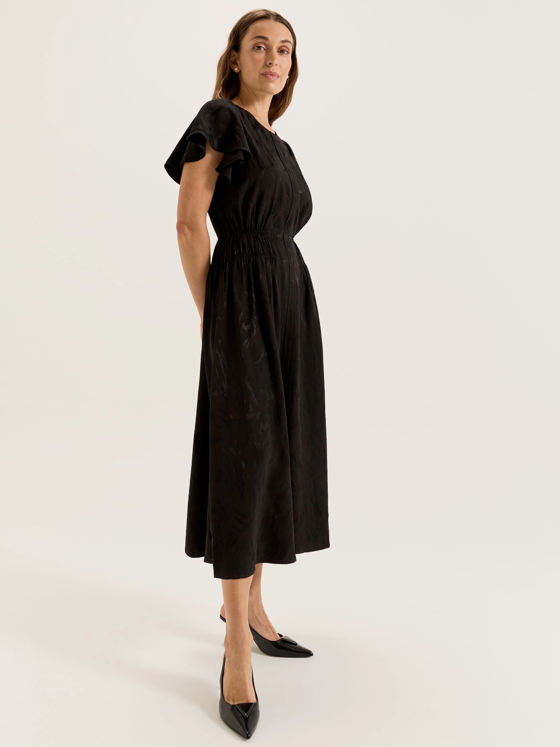 Happy Soul Fit Mood Lotus Midi Dress