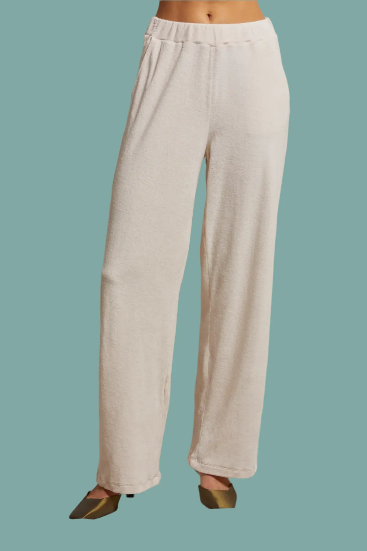 Holly Velour Sweat Pant Versatile Wear