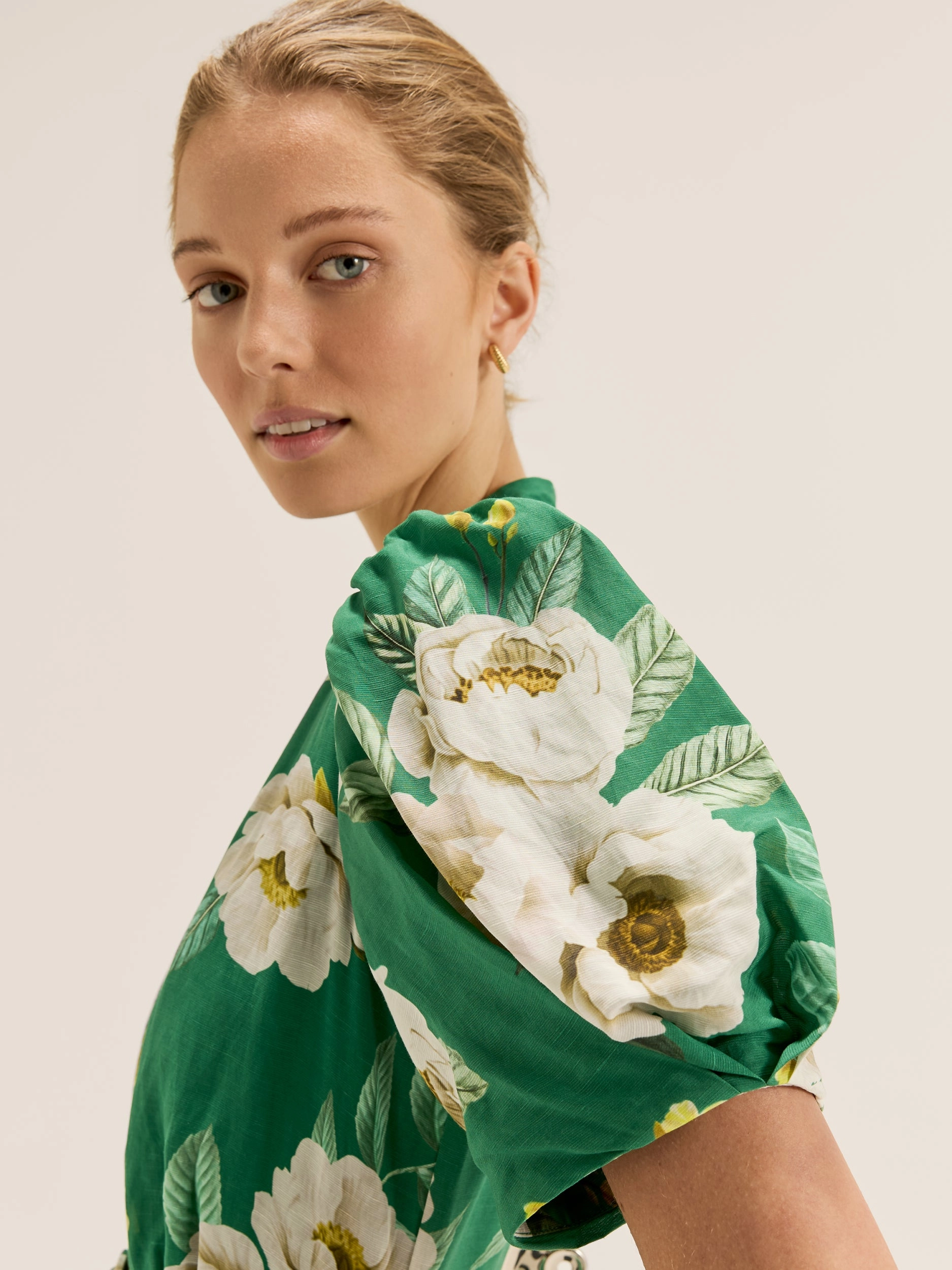 Peony Shirtdress Villa Light Structured Fit