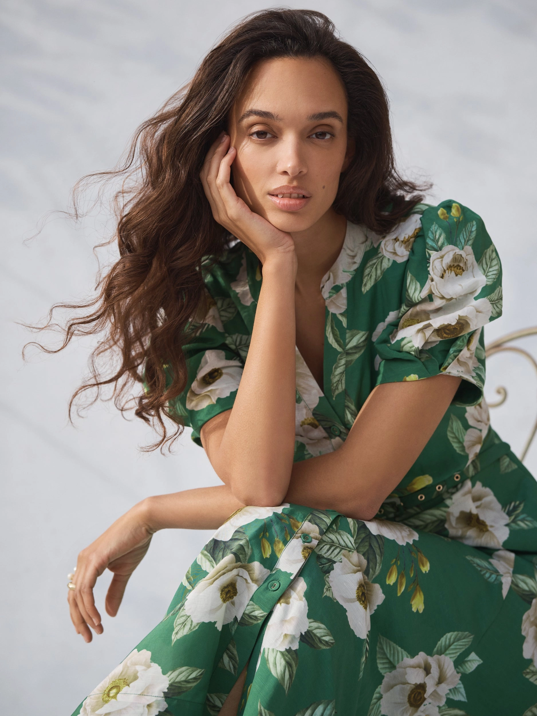 Peony Shirtdress Simple Comfort