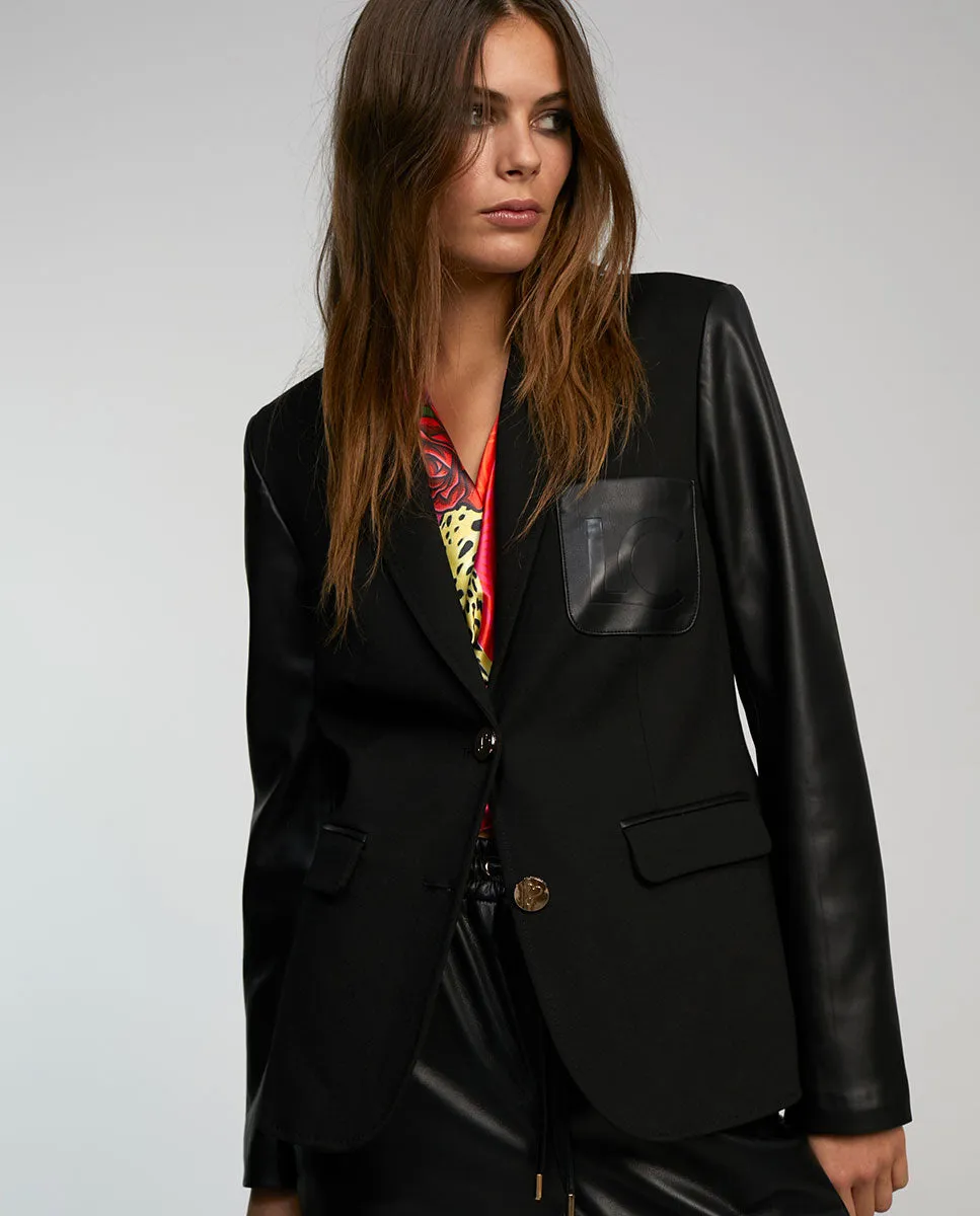 Contrast blazer