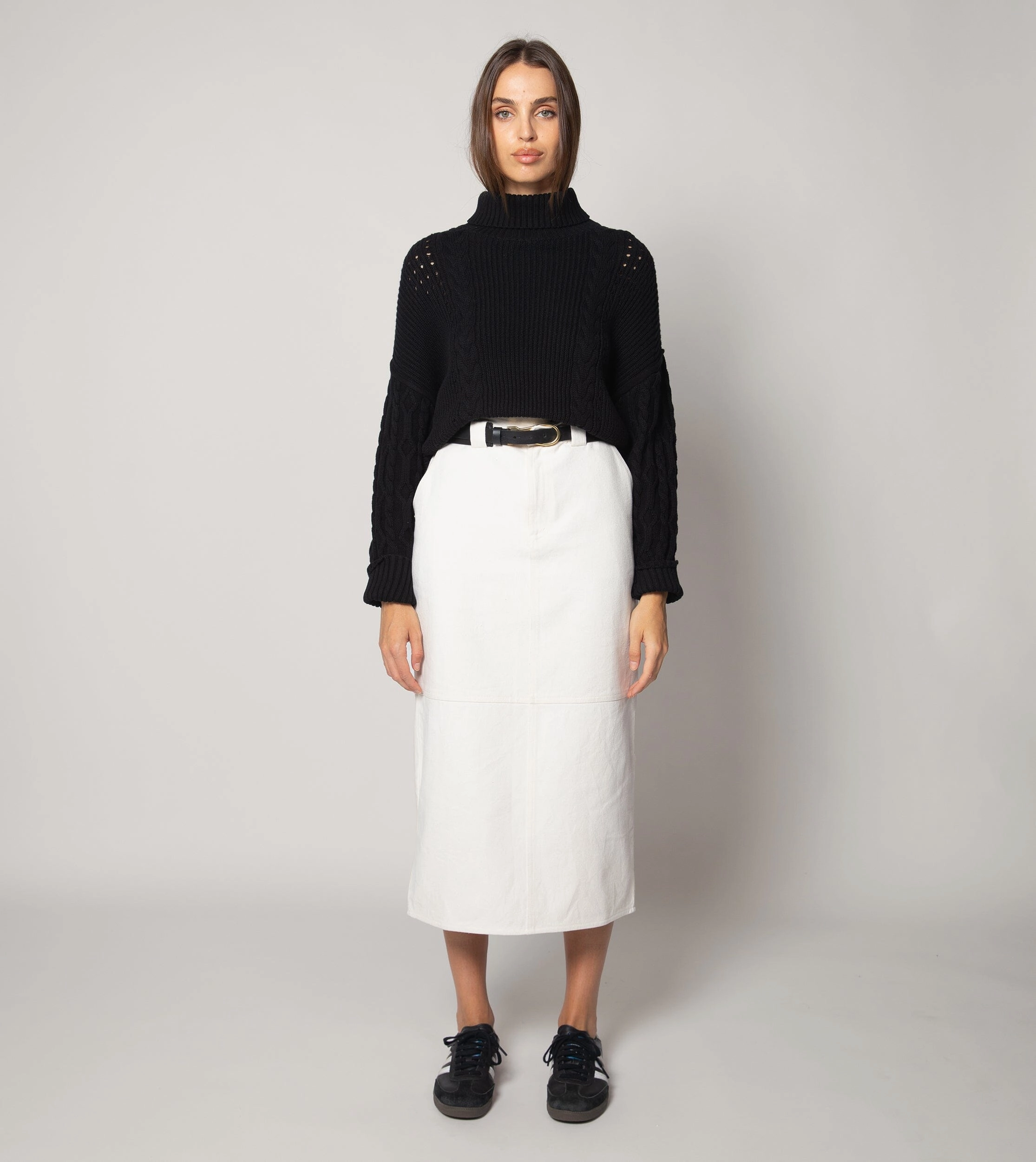 Serah Sweater | Black Oversized Cut Casual everyday wear