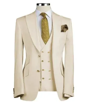 Copeland Double-Breasted Three Piece Suit