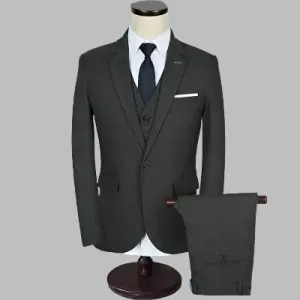 Corden Three Piece Grey Suit