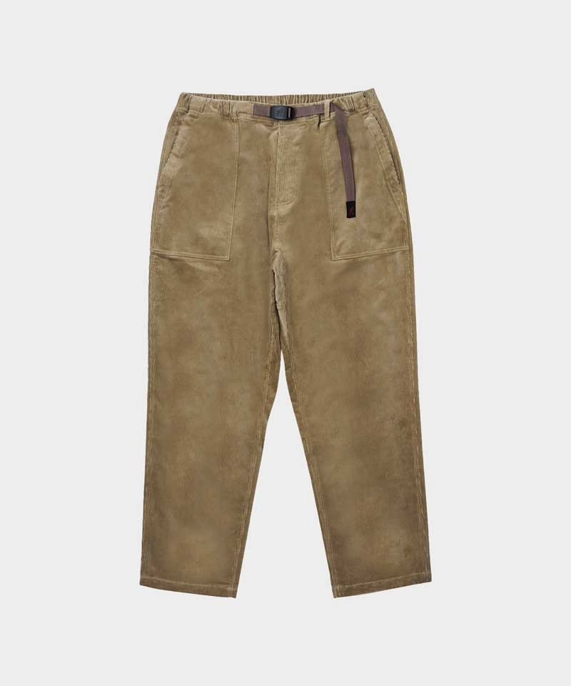 Unisex style Corduroy Loose Tapered Ridge Pant