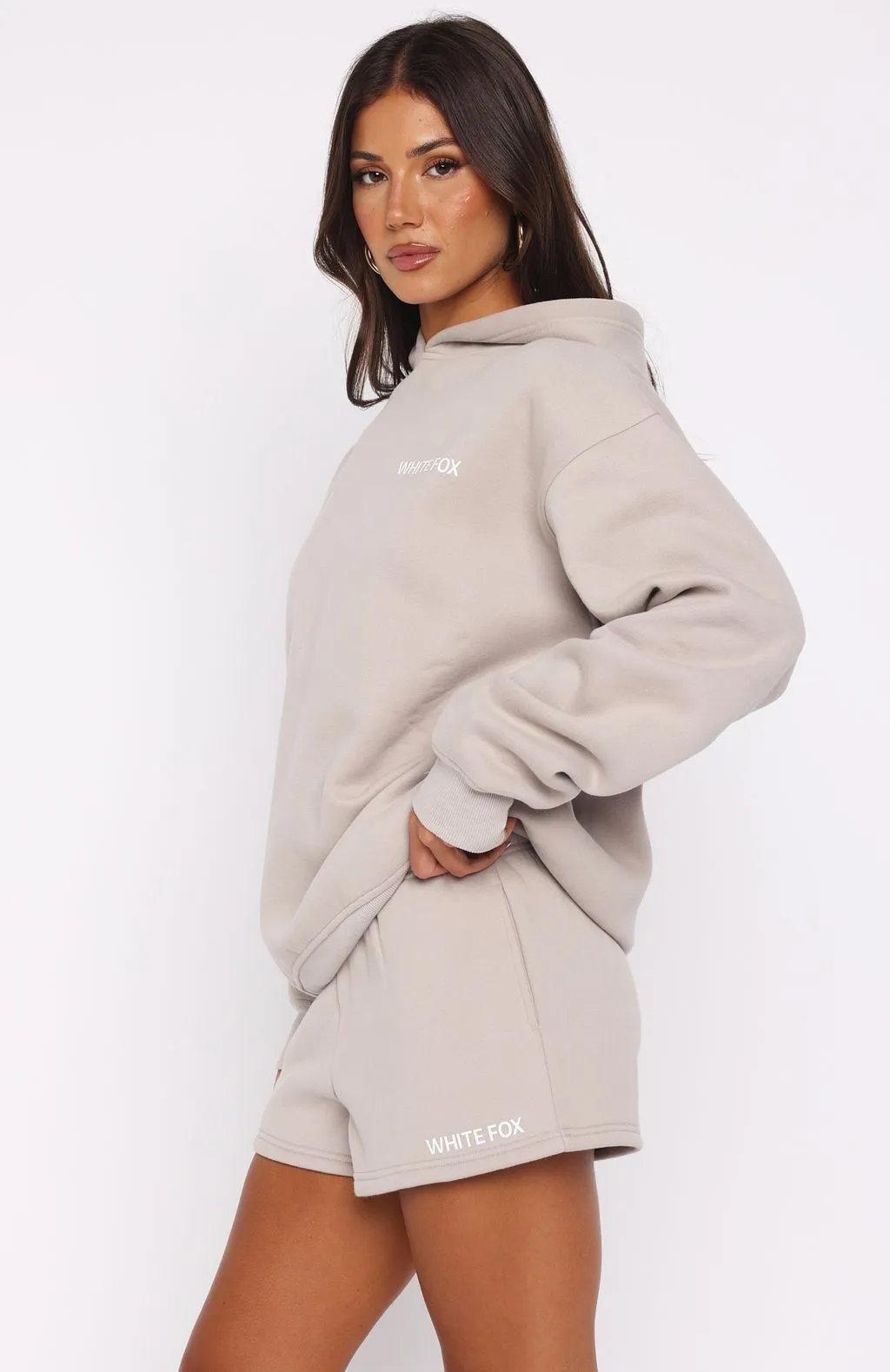 Midweight Feel Relax time Core Classic Oversized Hoodie Moon