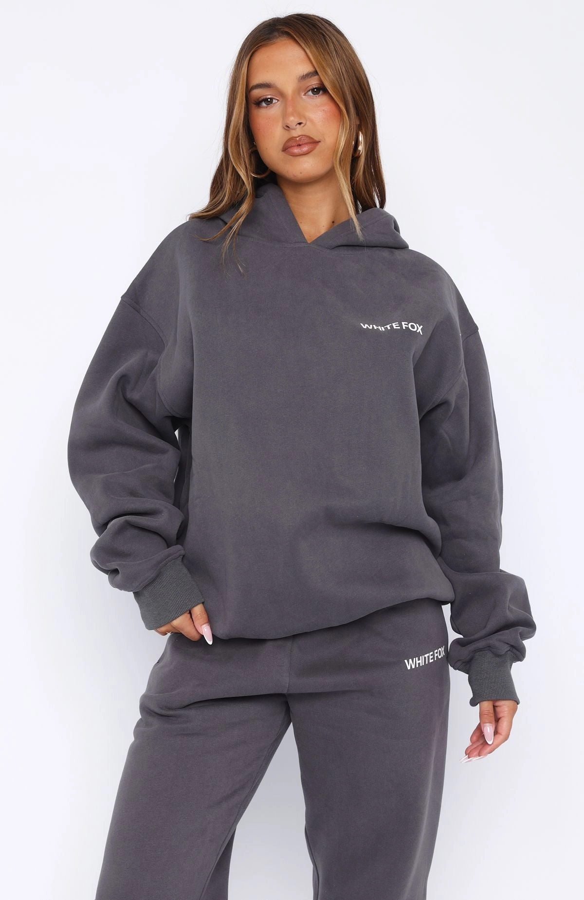 Ethical Production Certified Core Classic Oversized Hoodie Volcanic