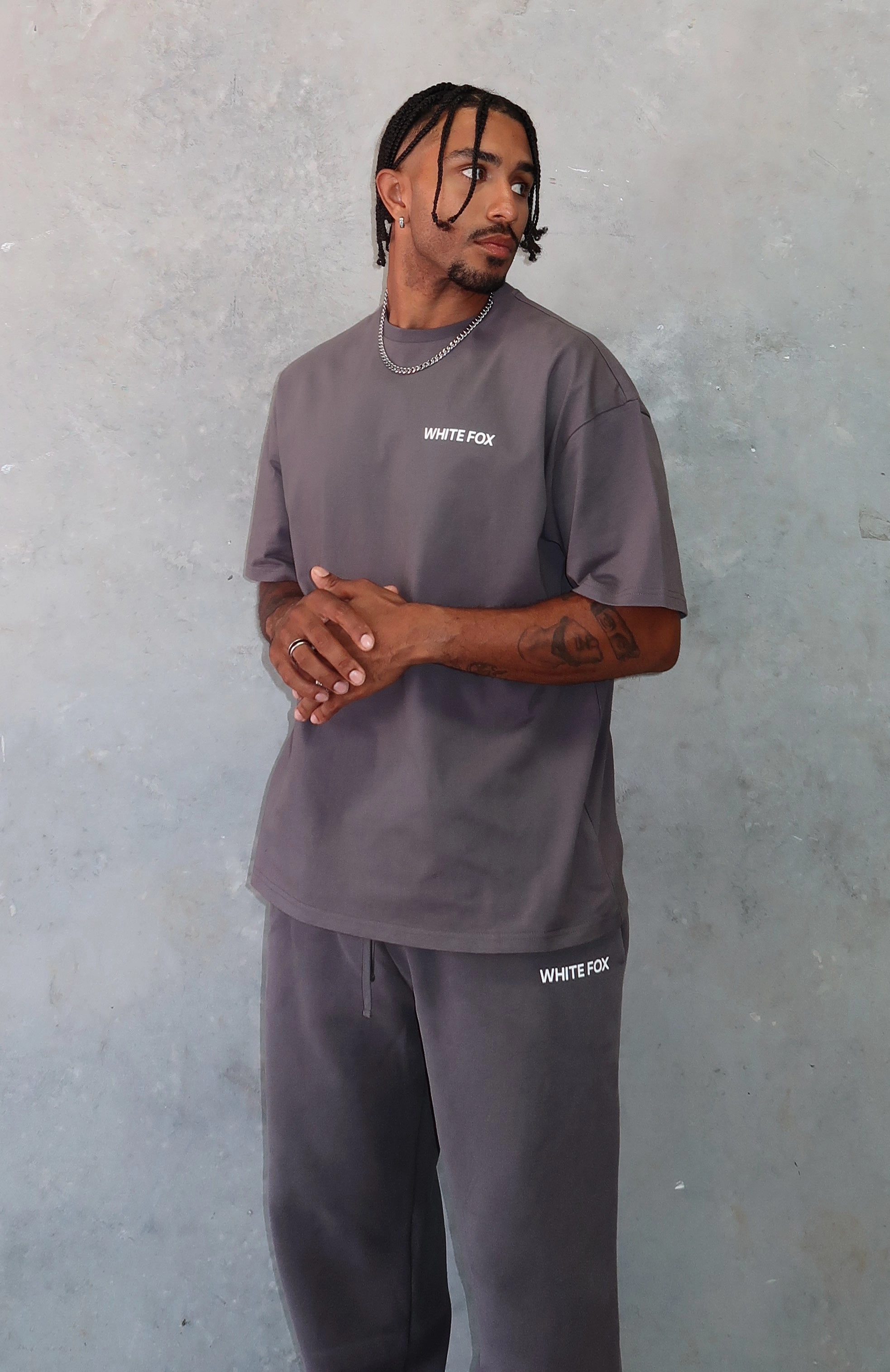 Core Classic Oversized Tee Volcanic ShrinkageResistant Weave