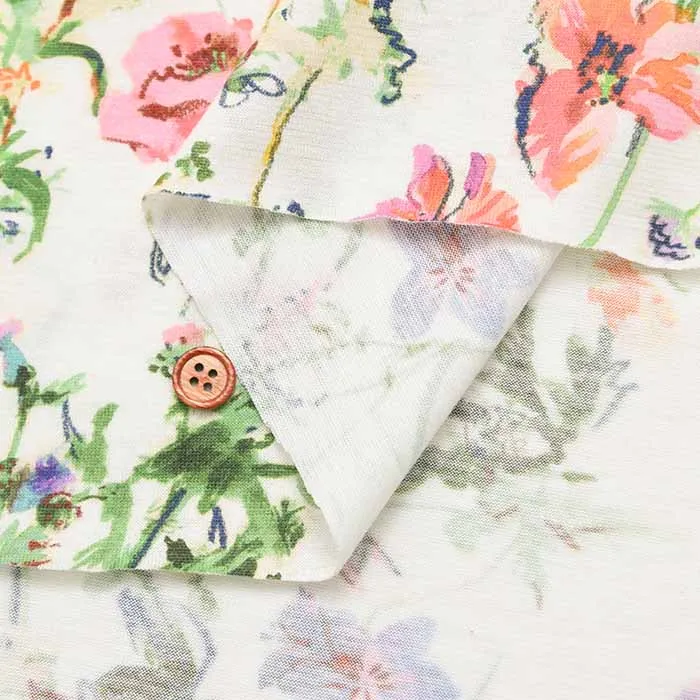 Cotton 30/1 SZ Jersey Digital Print Fabric - Botanical