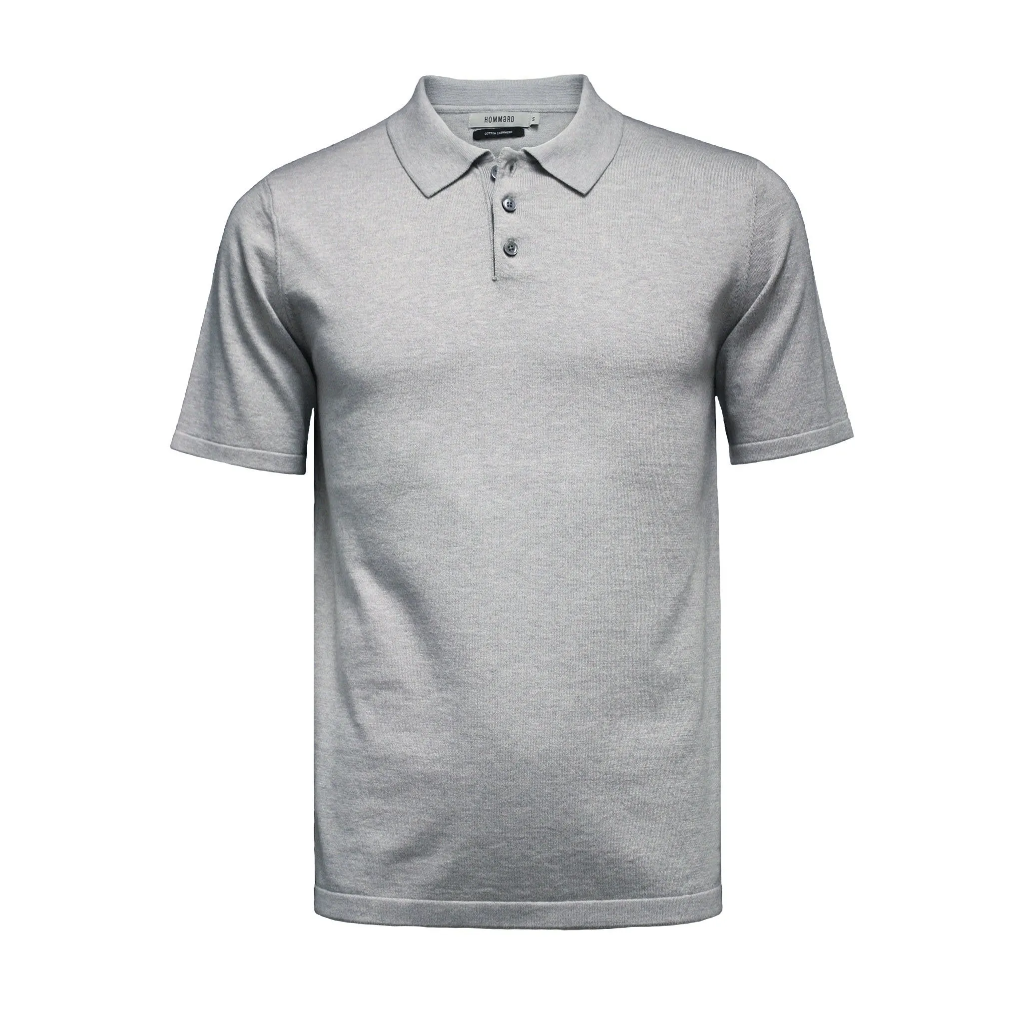 Cotton Cashmere 3 Button Polo Shirt Oahu