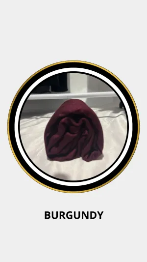 Cotton Jersey Hijab-Burgundy