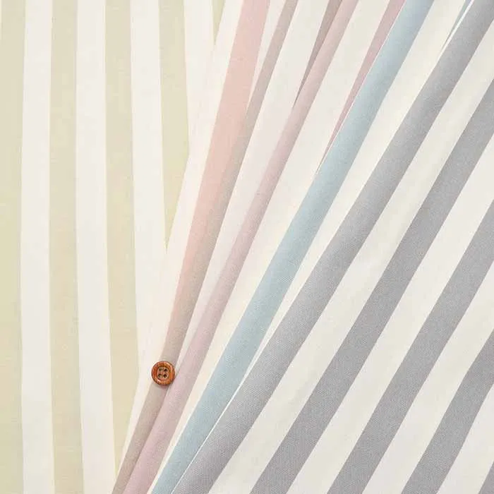 Cotton Ox Print Fabric Stripe 1