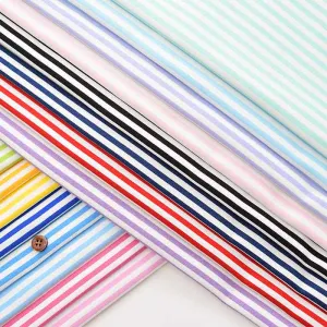 Cotton Ox Printed Fabric Stripe