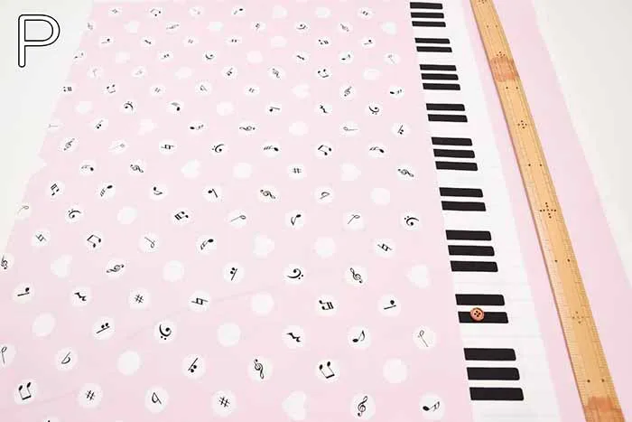 Cotton Oxford Fabric - Favorite Series - Piano dot