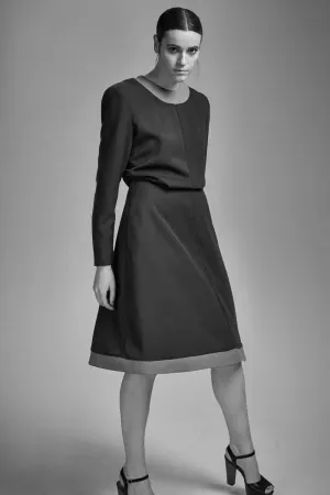 Crepe "Demi" Dress
