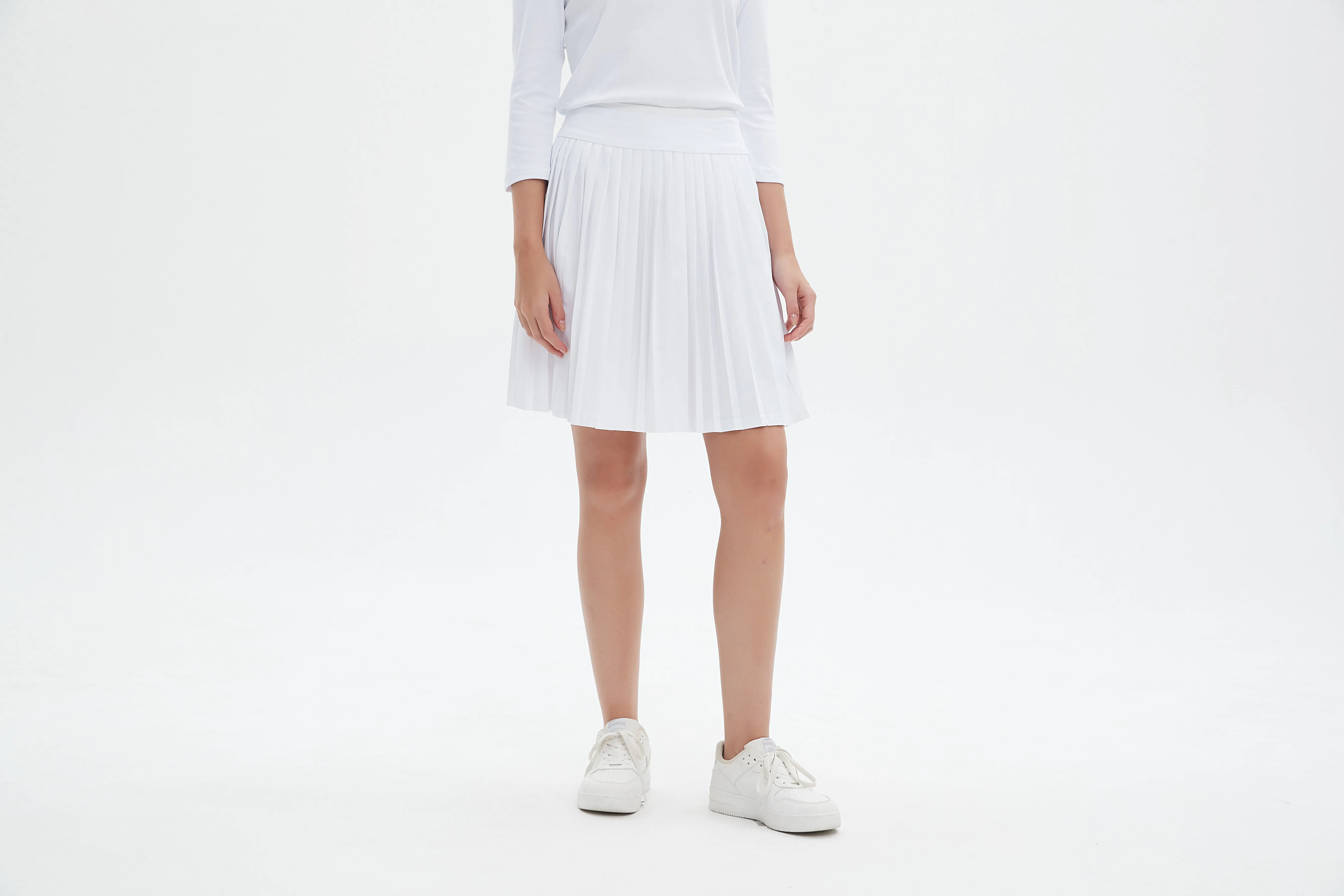 Fresh Fit MM MINI PLEATS - WHITE.