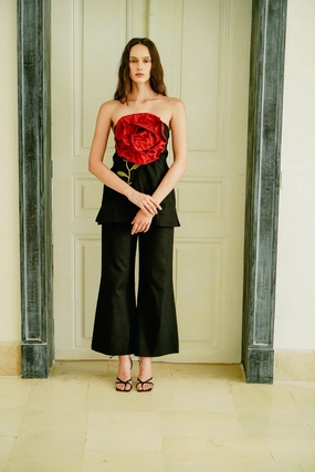 Rose Des Vents Bustier Trendy Shirt