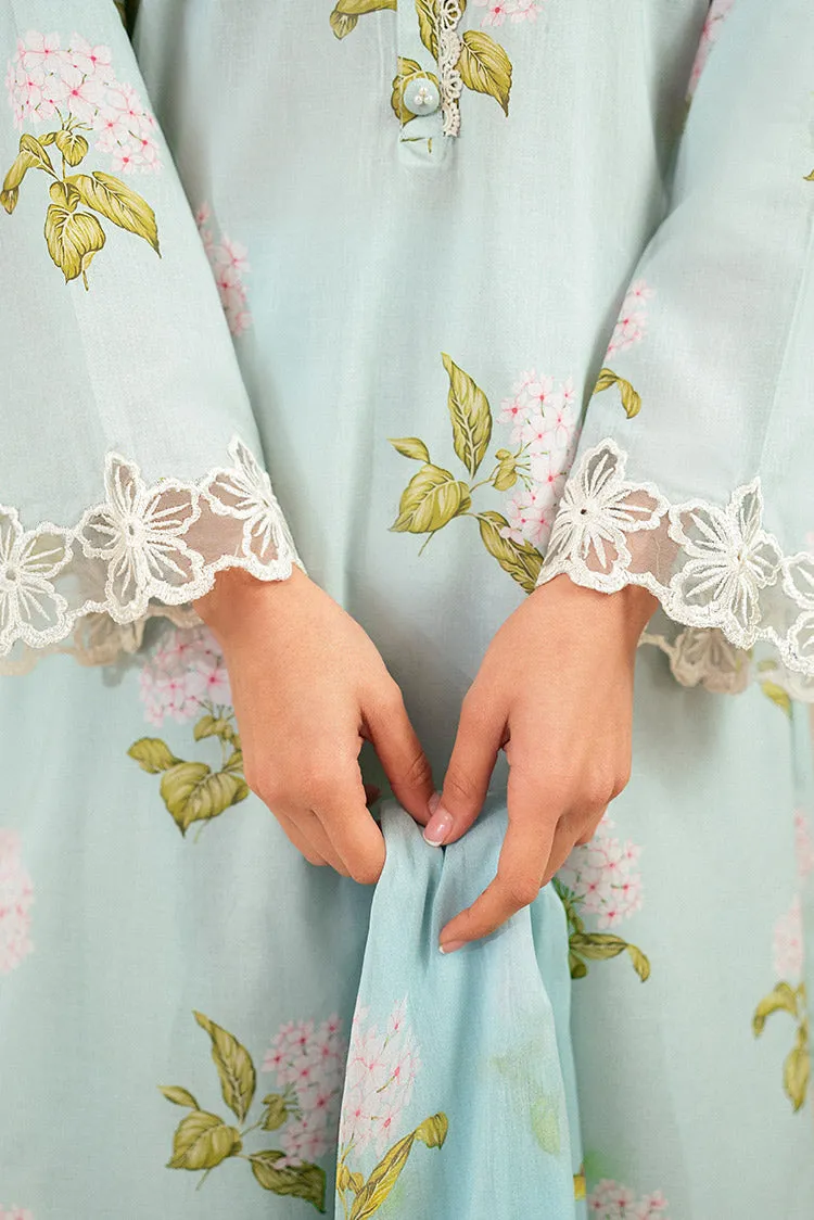 Cross Stitch - Daily Unstitched Lawn Collection - Dim Gray