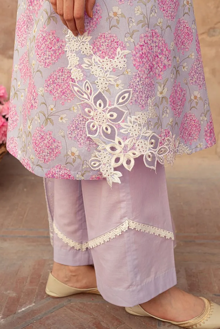 Cross Stitch - Unstitched Premium Lawn Collection - Lilac Dream