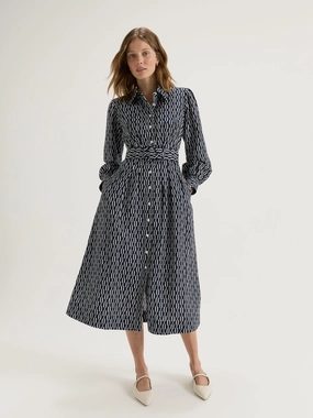 Casa Shirtdress Elegant Fit Silky Mood
