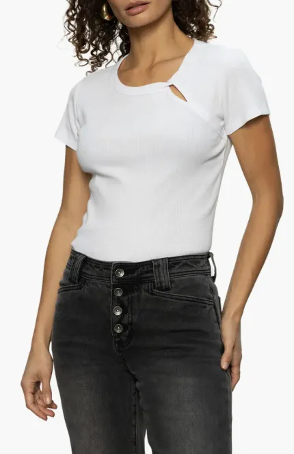 Fashion-Ready Cut Out T-Shirt