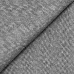 (CUT PIECE) Black Oxford Cotton Fabric (Width 58 inch)