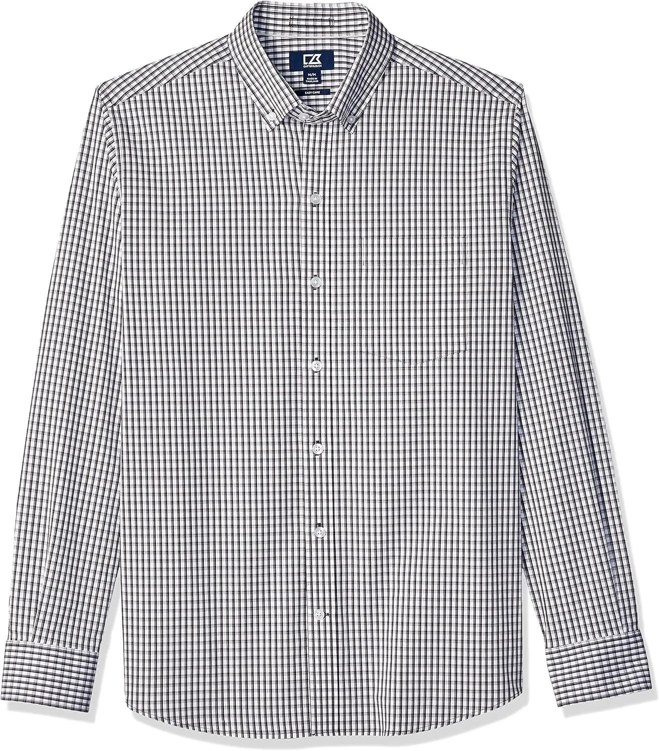 Cutter & Buck Men's Wrinkle Resistant Stretch Long Sleeve Button Down Shirt