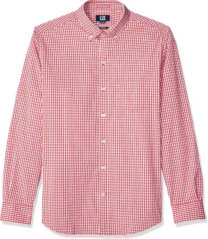 Cutter & Buck Men's Wrinkle Resistant Stretch Long Sleeve Button Down Shirt
