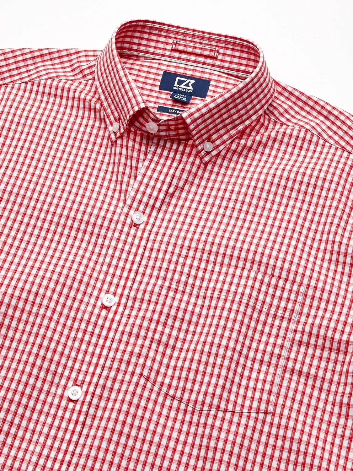 Cutter & Buck Men's Wrinkle Resistant Stretch Long Sleeve Button Down Shirt