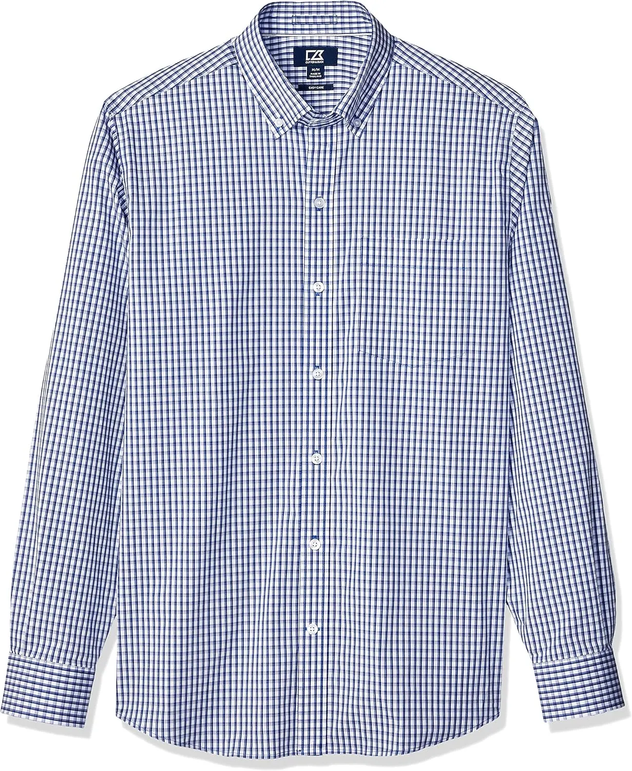 Cutter & Buck Men's Wrinkle Resistant Stretch Long Sleeve Button Down Shirt