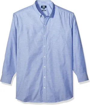 Cutter & Buck Men's Wrinkle Resistant Stretch Long Sleeve Button Down Shirt