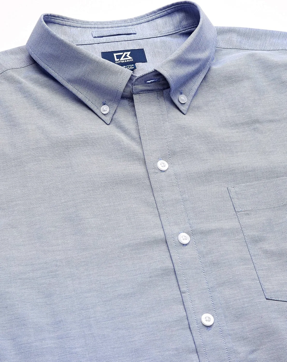 Cutter & Buck Men's Wrinkle Resistant Stretch Long Sleeve Button Down Shirt