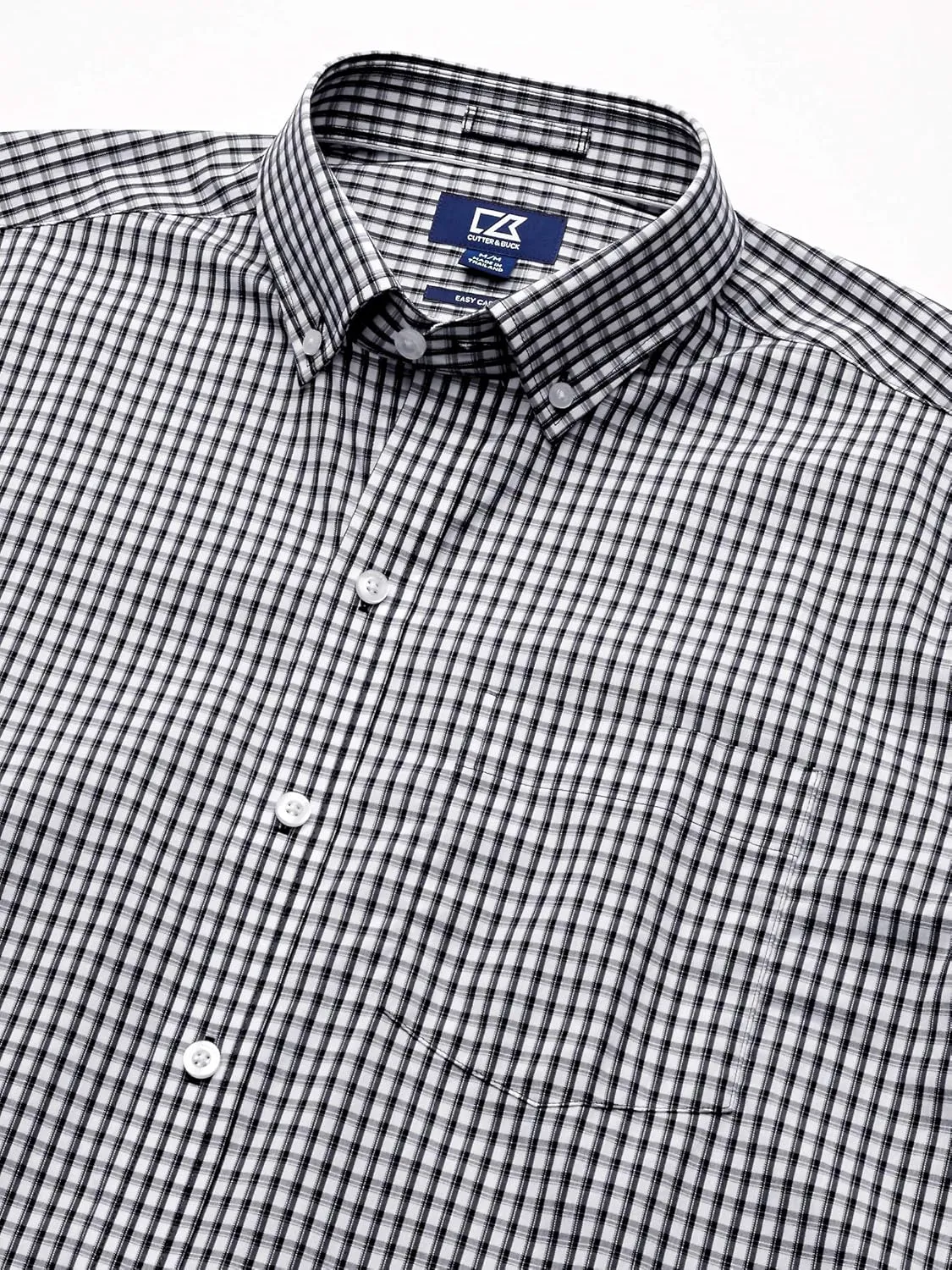 Cutter & Buck Men's Wrinkle Resistant Stretch Long Sleeve Button Down Shirt