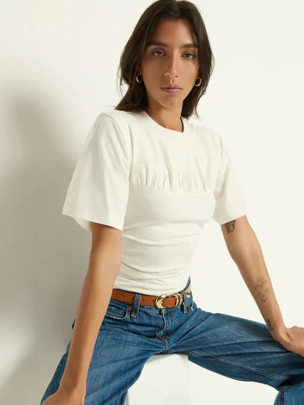 StaticResistant Material Lightweight Knit Danica Tee