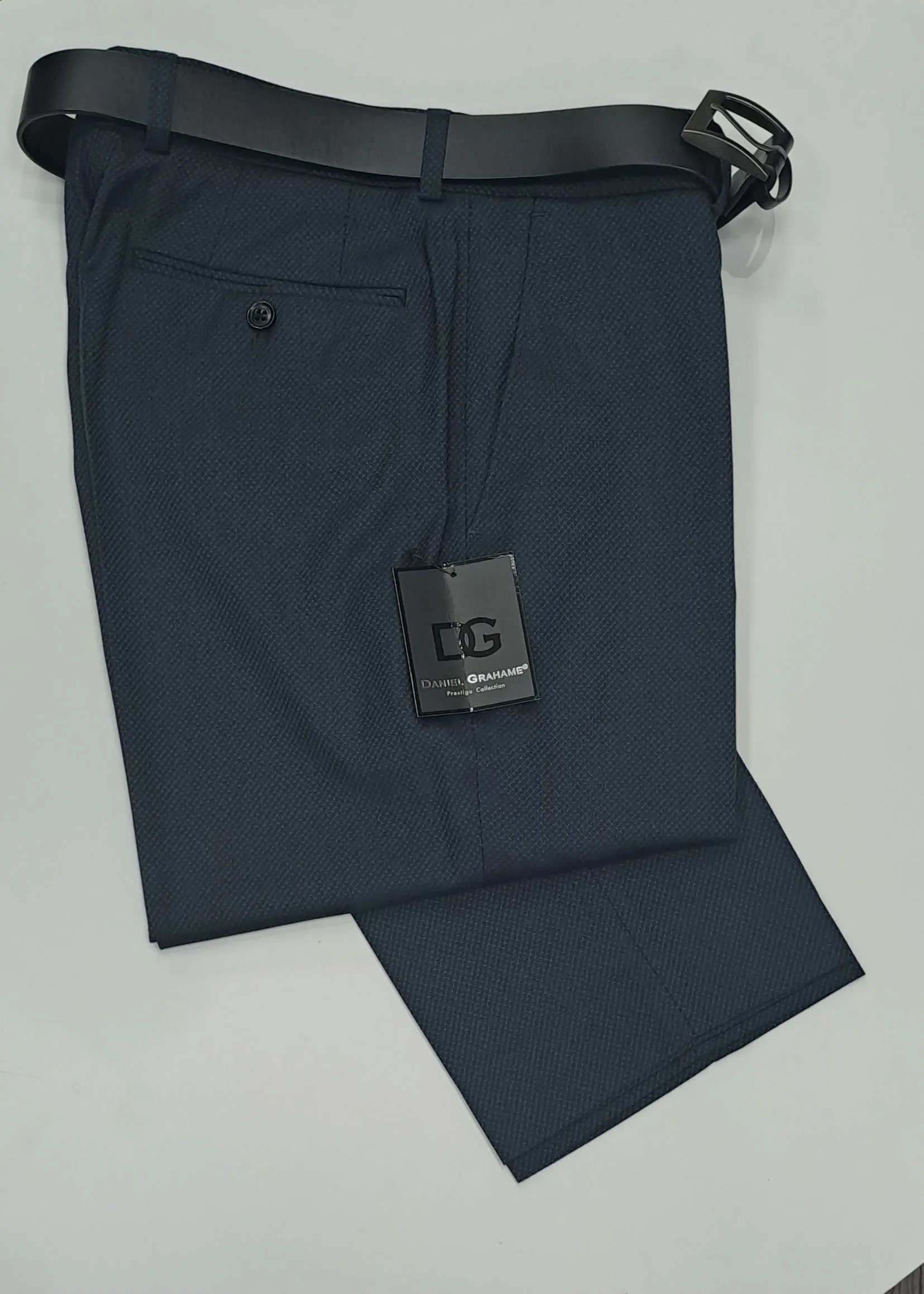Daniel Grahame Evan Formal Trouser 70430/08 - Navy/Grey