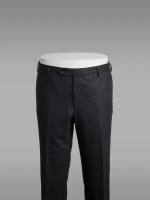 Dark grey flannel trousers