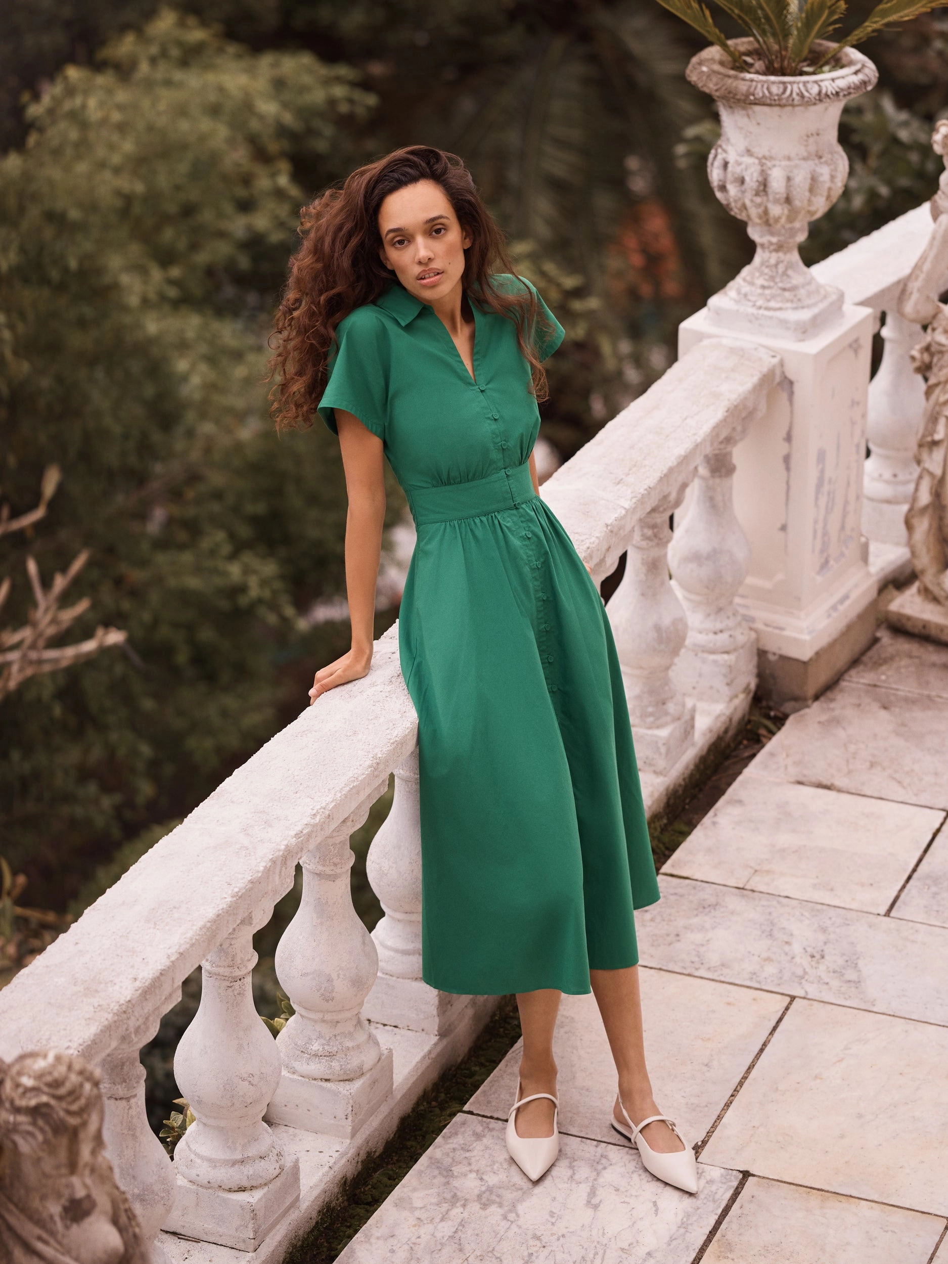 Marlee Shirtdress Sleek Cut