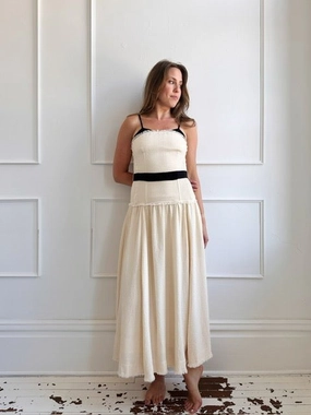 Tweed Midi Dress Office Cool